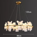 Axyaa Modern LED Chandeliers for Dining Room Indoor Pendant Lamp Lighting
