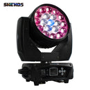 Axyaa 4PCS Beam+Wash RGBW Zoom Moving Head Lighting for Disco KTV Party
