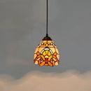 Axyaa French Glass Retro Restaurant Lamp - Japanese Bar Tea Room Pendant