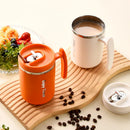 Axyaa Stainless Steel Insulated Travel Coffee Mug with Handle, Lid, Infuser