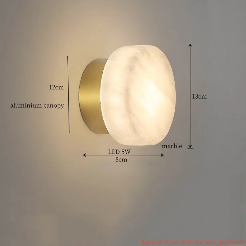 Axyaa Nordic LED Wall Lamps - Modern Indoor Bedroom Lighting Fixture