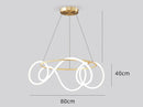 Axyaa Modern Pendant Chandelier Lighting for Living & Dining Room