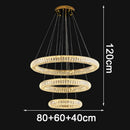 Axyaa Crystal Chandelier Pendant Lamp for Luxurious Living Room and Bedroom Lighting