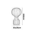Silk Cocoon Style LED Table Lamp by Axyaa - Modern Designer Home Decor Lighting