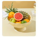 Axyaa Light Luxury Fruit Plate for Living Room Tea Table Snacks and Candy Organization