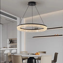 Axyaa Modern LED Chandelier Pendant Light for Dining Room Ceiling, Decorative Indoor Lighting