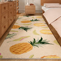 Axyaa Fresh Flower Area Rug for Bedroom, Living Room, or Bay Window