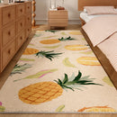 Axyaa Fresh Flower Area Rug for Bedroom, Living Room, or Bay Window