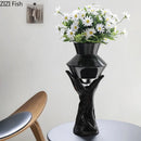 Axyaa Creative Arm Vase Decoration for Aesthetic Room Floral Arrangement