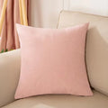 Axyaa Plain Throw Cushion Cover for Sofa Bed Car Home Decor