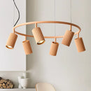 Axyaa Nordic Macaron LED Pendant Lights for Living Dining Room & Coffee Shop