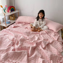 Axyaa Ruffled Quilted Summer Quilt