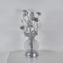 Axyaa Nordic Modern LED Table Lamp - Stylish Artistic Aluminum Wire Desk Light