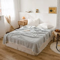 Axyaa Queen Summer Blanket: Soft Cotton Quilt, Breathable, Skin-Friendly