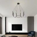 Axyaa LED Pendant Chandelier for Modern Minimalist Luxury Home Decor