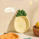 Axyaa High Aesthetic Ceramic Fruit Plate for Desserts and Snacks