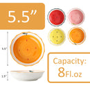 Axyaa 5.5-Inch Ceramic Pet Bowl for Cat and Dog Feeding
