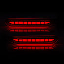 Axyaa LED Rear Bumper Reflector Lights for Nissan X-trail Rogue Qashqai Leaf Pathfinder