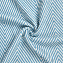 Axyaa Herringbone Faux Cashmere Throw Blanket - Lightweight Cozy for Bed or Sofa
