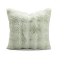 Axyaa Faux Rabbit Fur Pillow Cover for Sofa, Bed, or Chair - Soft, Fluffy, Decorative