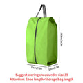 Axyaa Oxford Shoe Storage Bag Waterproof Nylon Zipper Organizer for Men and Women