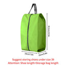Axyaa Oxford Shoe Storage Bag Waterproof Nylon Zipper Organizer for Men and Women