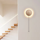 Axyaa Nordic Cream Bedside Lamp 10W LED Natural Yellow Stone Decor Light