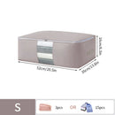 Axyaa Quilt Storage Bag: Dustproof Organizer for Under Bed Clothes Storage