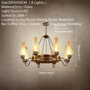 Axyaa Vintage Chandelier Restaurant Personalized Clothing Private Rooms Industrial Living Room Lighting