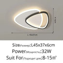 Axyaa Modern LED Ceiling Lights Minimalist Bedroom Dining Room Chandelier