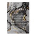 Axyaa Ayat Al Kursi Islamic Gold Marble Canvas Wall Art