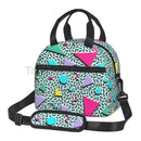 Axyaa Retro Insulated Lunch Bag | Waterproof Thermal Bento Box for Work & School