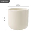 Axyaa Camellia Flower Coffee Cup and Saucers: Delicate Stoneware Latte Mug for Afternoon Tea