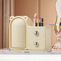Axyaa Rotating Makeup Brush Holder & Desktop Storage Organizer