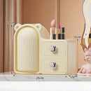 Axyaa Rotating Makeup Brush Holder & Desktop Storage Organizer