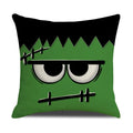 Axyaa Halloween Ghost Face Pillow Cover for Home Decor