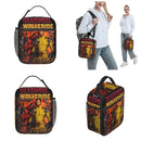 Axyaa Insulated Lunch Bag Cooler for Travel - Deadpool & Wolverine Theme