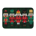 Axyaa Christmas Nutcracker Welcome Mat: Festive Home Decor Anti-Slip Carpet
