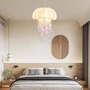 Axyaa Nordic Jellyfish Umbrella Pendant Lamp: Elegant Lighting for Living Room and Bedroom