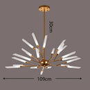 Axyaa Nordic Dining Room Pendant Ceiling Chandelier Light Fixture
