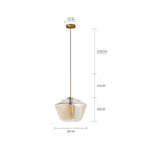 Axya Glass Chandelier: Modern Lighting for Home Dining Room, Kitchen, and Bar