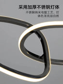 Axyaa Light Luxury Lamp Modern Stainless Steel Bar Island Restaurant Décor