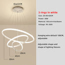 Axyaa Clover Chandelier: Nordic Modern Dining Table Pendant Lights for Home Decor & Living Room