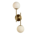 Axya Glass Ball LED Wall Sconce - Modern Living Room Bedroom Lighting