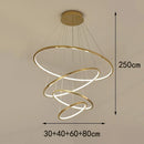 Axyaa Modern Pendant Chandelier LED Ceiling Light for Indoor Dining Room