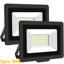 Axyaa LED Flood Light 110V 220V IP66 Outdoor Lighting for Street Garden Wall