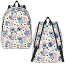 Axyaa Tie Dye Stitch Backpack for Students and Teens