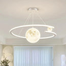 Axyaa Modern Pendant Light Chandelier for Dining Room, LED Ceiling Lamp