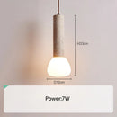 Axyaa Cream Style Chandelier LED Pendant Lamp for Living Room, Bedroom & TV Background