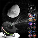 Axyaa Galaxy Projector: 13 HD Galaxy Discs for Large Star Projection Area